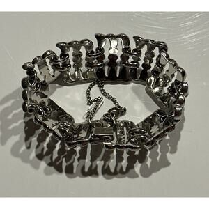 Monet Vintage Silver Bracelet